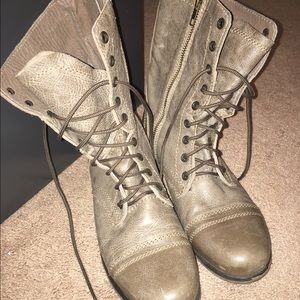 Steve Madden Women's Troopa Combat Boot