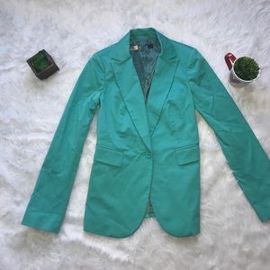 Victoria Teal blazer