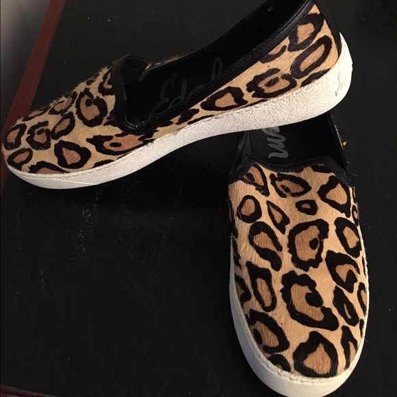 Sam Edelman 'Becker" Calf-hair Slip on Sneakers