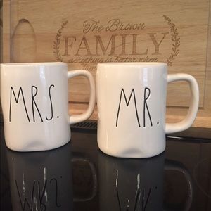 Rae Dunn Mr. & Mrs. Set