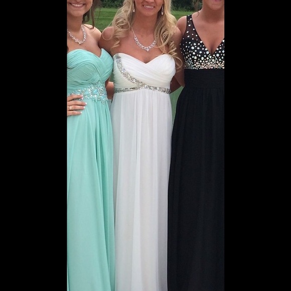 White Prom Dress