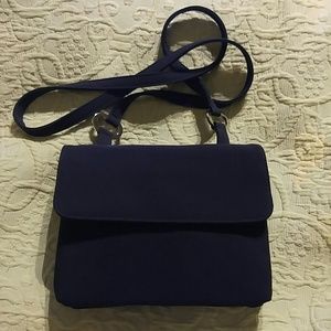 Sharif Crossbody Purse Dark Navy Blue