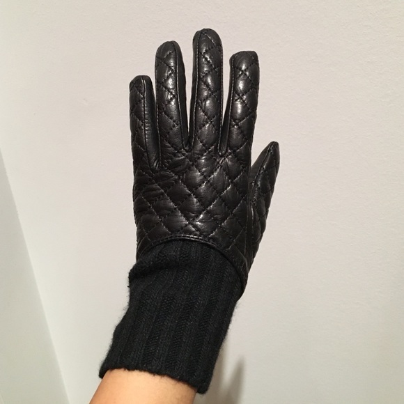 Club Monaco Leather Gloves