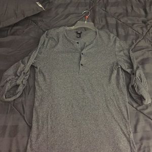 H&M long sleeve tshirt grey