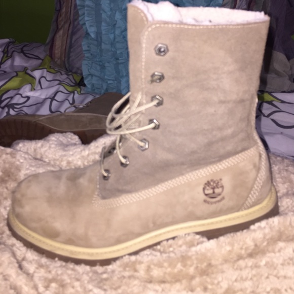 Timberland Teddy Fleece Fold Down Boots