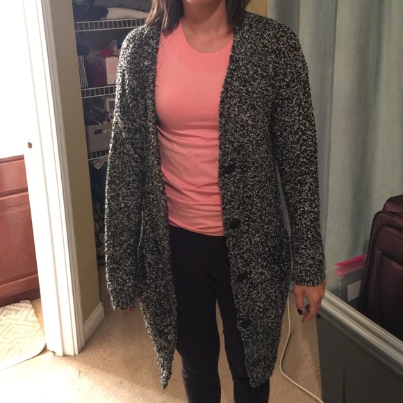 Long Neutral Cardigan