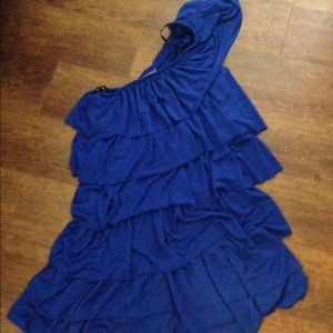 Women's one shoulder dress