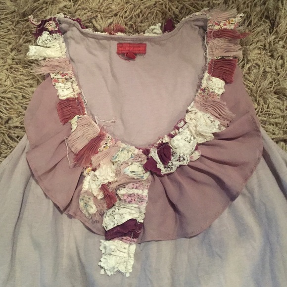 Anthropologie Purple Tank - Picture 2 of 3