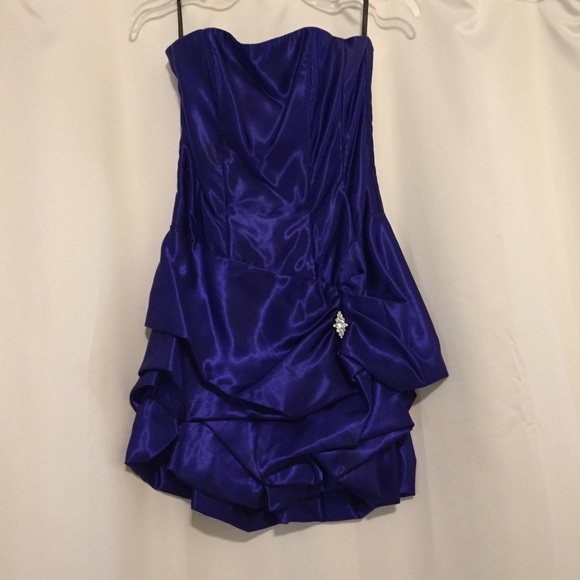 Jessica McClintock Strapless Prom Bridesmaid Dress