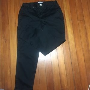 Express black cuffed pants