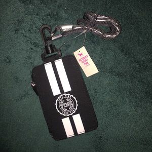 BRAND NEW vs pink ID holder landyard