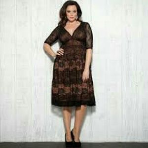 Kiyonna Tiers of Joy Lace Dress