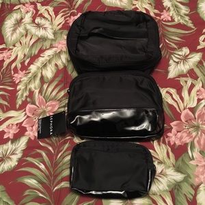 Sephora 3 makeup bag set