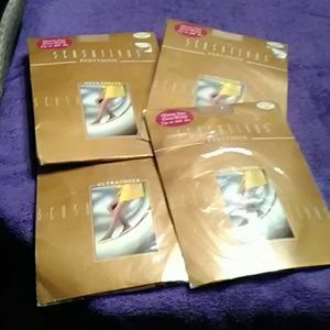 Queen Sized Nude Panty Hose - 4 Packages