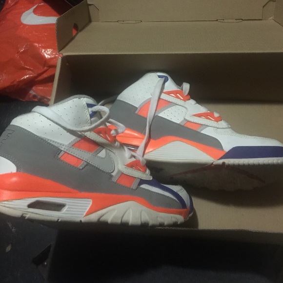 Green/black 4y orange/white nikes 4.5y