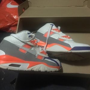 Green/black 4y orange/white nikes 4.5y