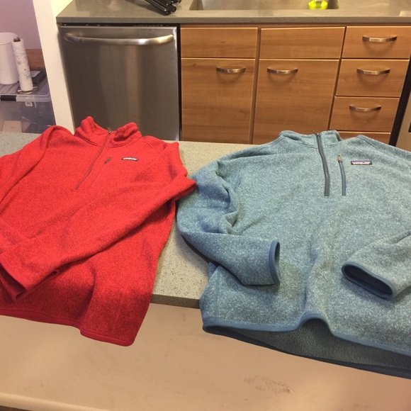 2 Patagonia quarter zip better sweaters