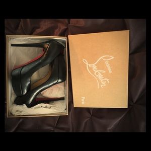 Christian Louboutin black heels