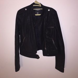 Aeropostale leather jacket