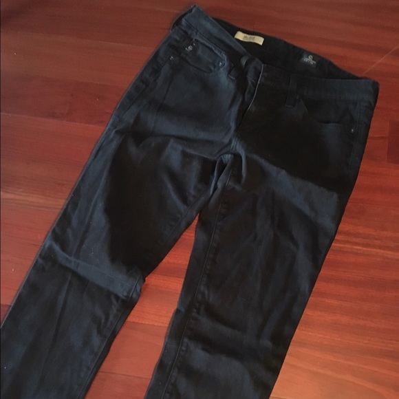AG the Stilt cigarette leg jeans in black