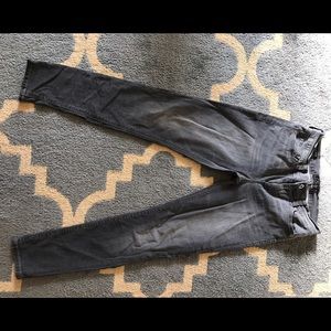 Dark grey skinny jeans