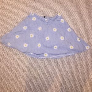 Super cute flower circle skirt