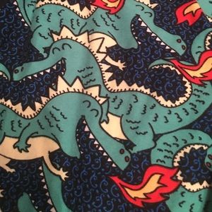 OS dragon lularoe leggings. Unicorn htf