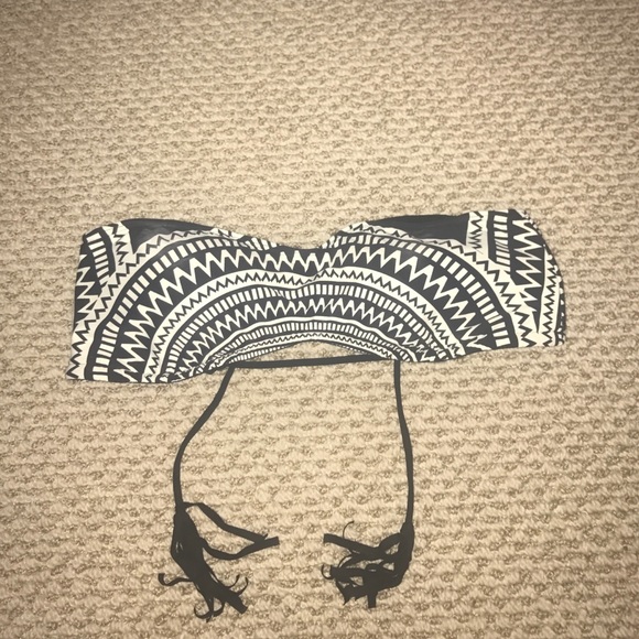 rip curl bandeau bikini top