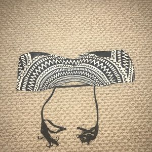 rip curl bandeau bikini top