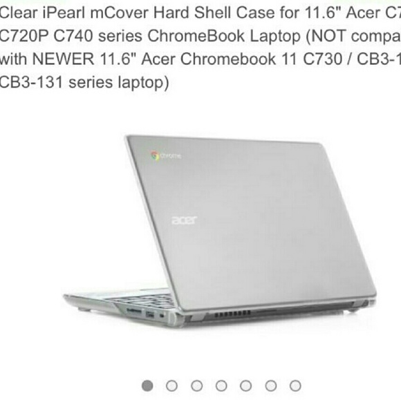Clear iPearl Acer Hard Cover