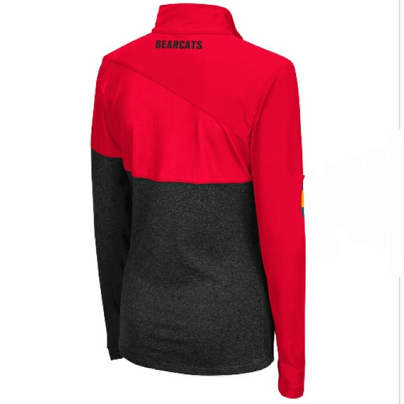 🌲NWT Cincinnati Bearcats zip top - Picture 2 of 2