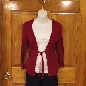 Express tied cardigan