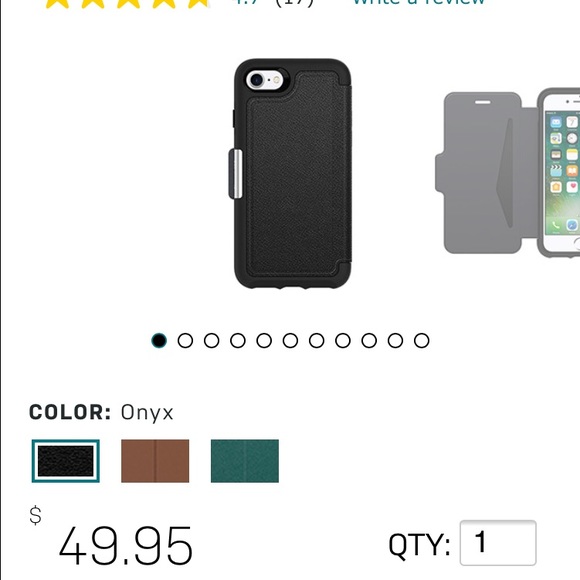 NWOB never used iPhone 6 case /card holder