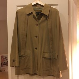 Country Road Khaki utility jacket with belt