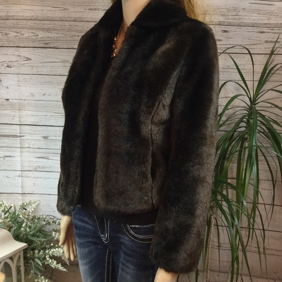 ANN TAYLOR WARM FAUX MINK - Picture 4 of 4