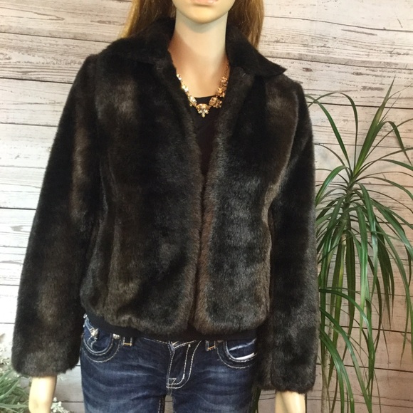 ANN TAYLOR WARM FAUX MINK - Picture 2 of 4