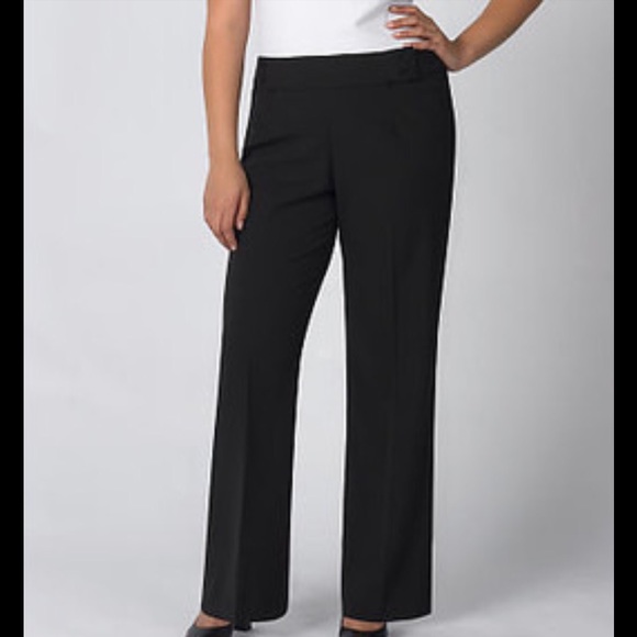 Liz Claiborne Pants - Liz Claiborne Career Woman's Black Trousers SZ 16.