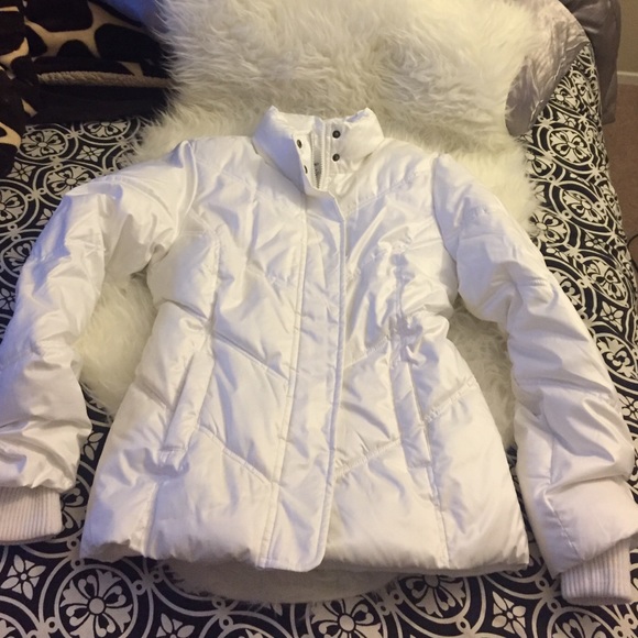 GAP New Polyester/Nylon XS White Jacket - Picture 1 of 4