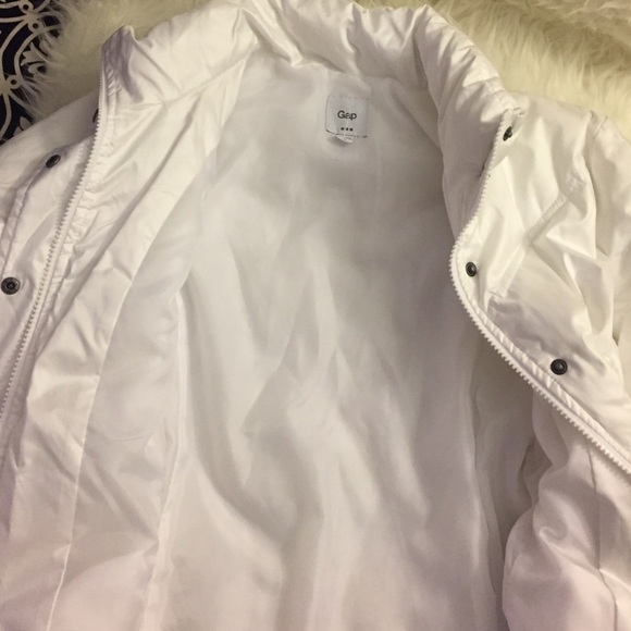 GAP New Polyester/Nylon XS White Jacket - Picture 2 of 4