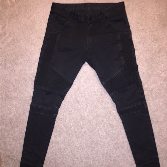 Represent Clo. Biker Denim Jeans