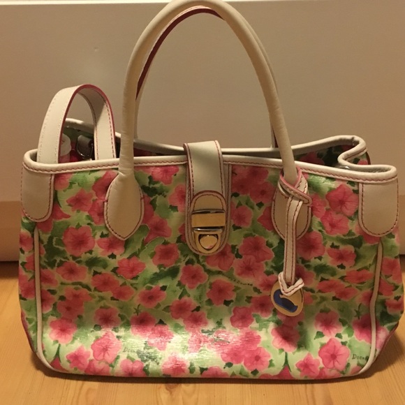 Pink Petunia Floral Double Strapped
