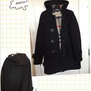 Burberry toggle coat