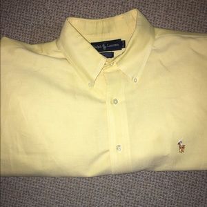 Canary yellow Ralph Lauren large
