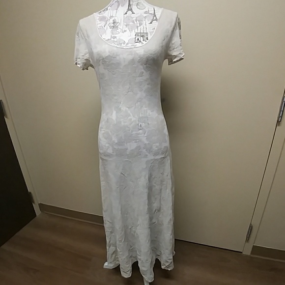 Saks Fifth Avenue Dresses & Skirts - NATORI SAKS FIFTH AVENUE NUDE SEE THROUGH