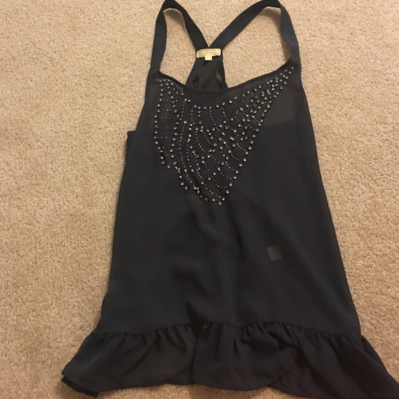 Pins and needles beaded top