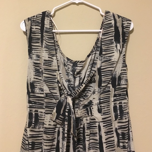 Sexy Forever 21 LOVE tie-back dress w/Mixed Print - Picture 3 of 4