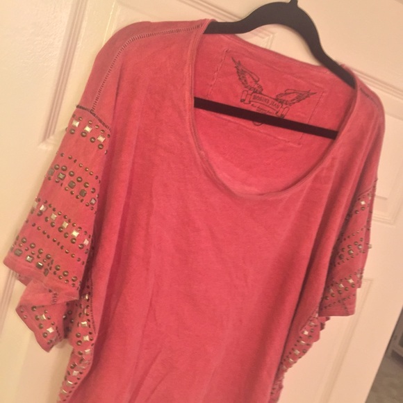 ROBIN'S JEANS BAGGY STUDDED TEE IN XS - Picture 4 of 4