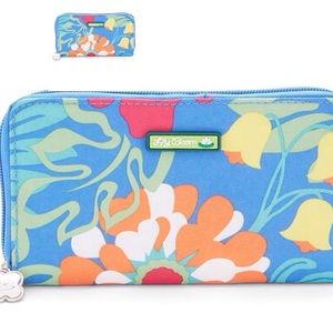 LILLY BLOOM TIKI BAR ZIP WALLET