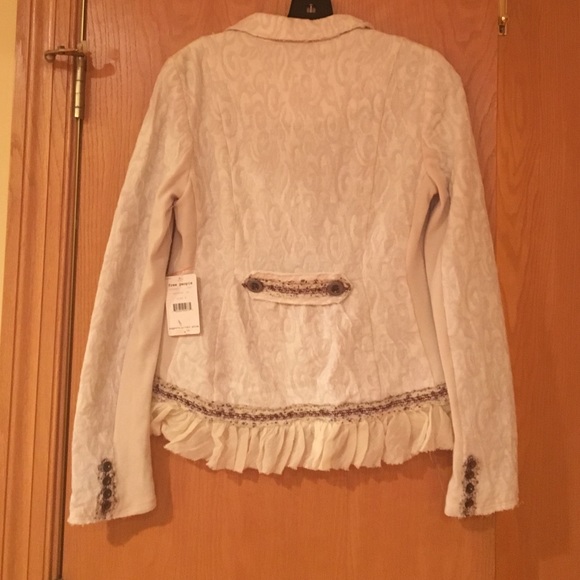 Free people blazer size 4 - Picture 3 of 4
