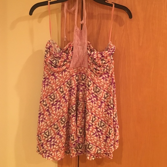 Flowy free people halter top